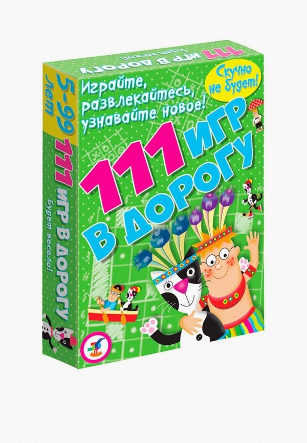 

Игра настольная Дрофа-Медиа, Разноцветный, 111 игр в дорогу