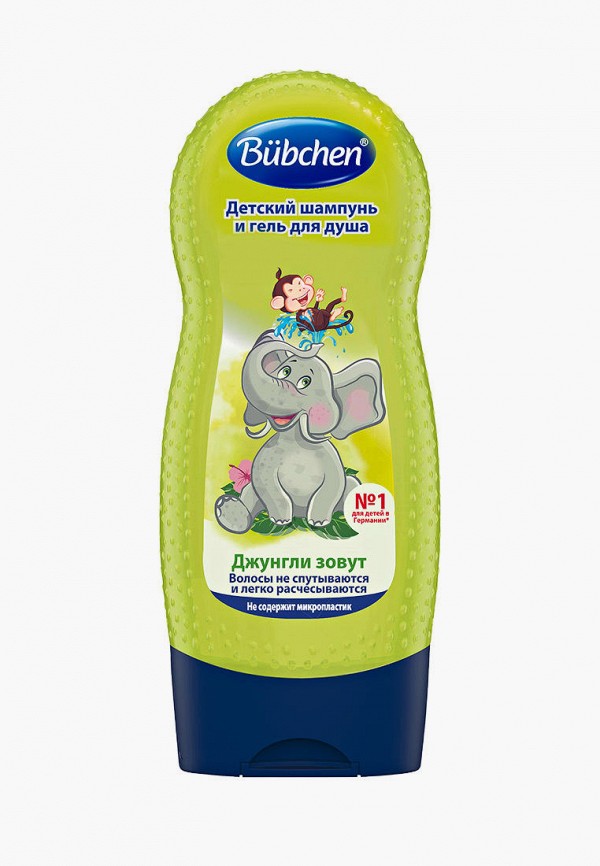 

Шампунь Buebchen, Белый, джунгли зовут, 230 мл