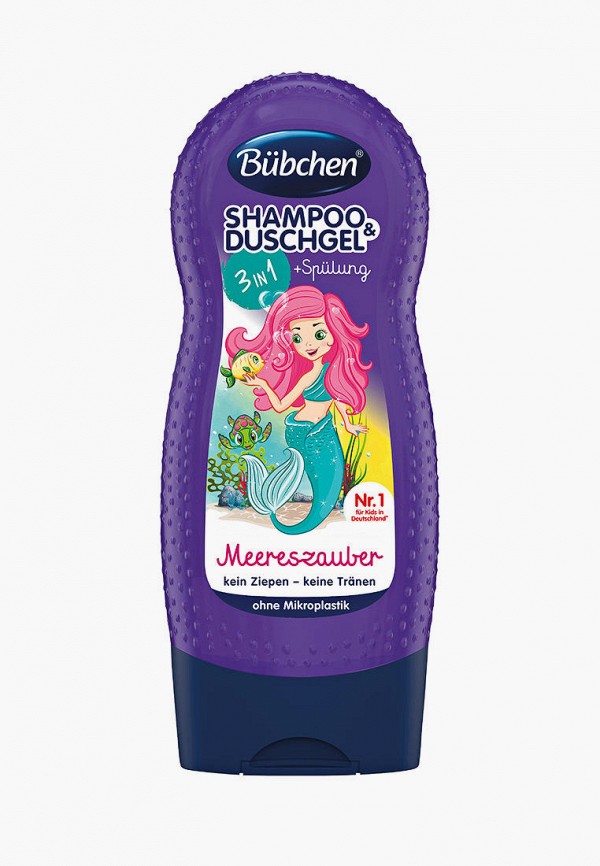 

Шампунь Buebchen, Белый, русалочка, 230 мл
