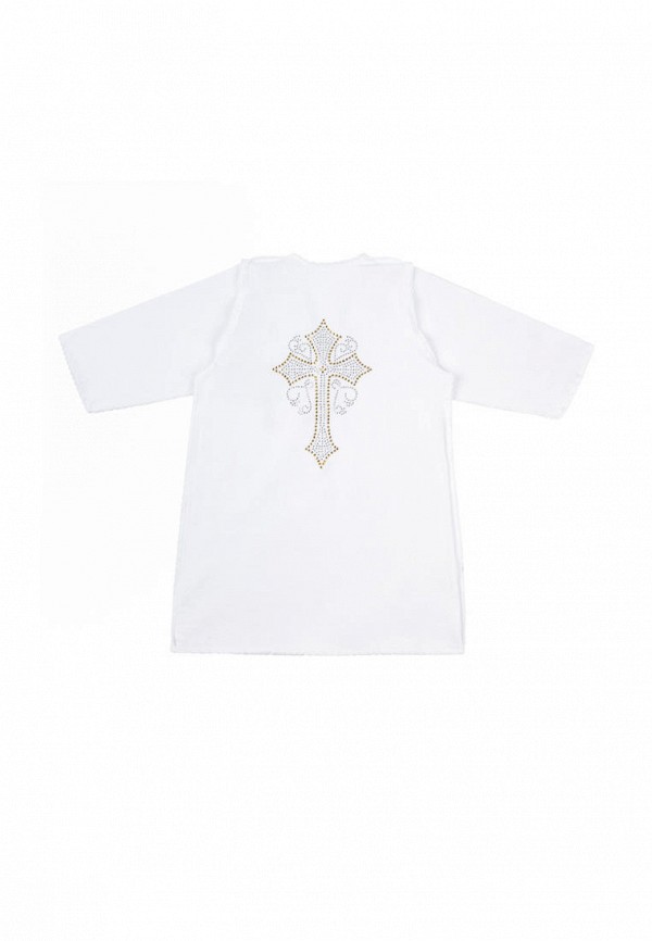 Рубашка для мальчика для крещения Amarobaby цвет белый  Фото 2