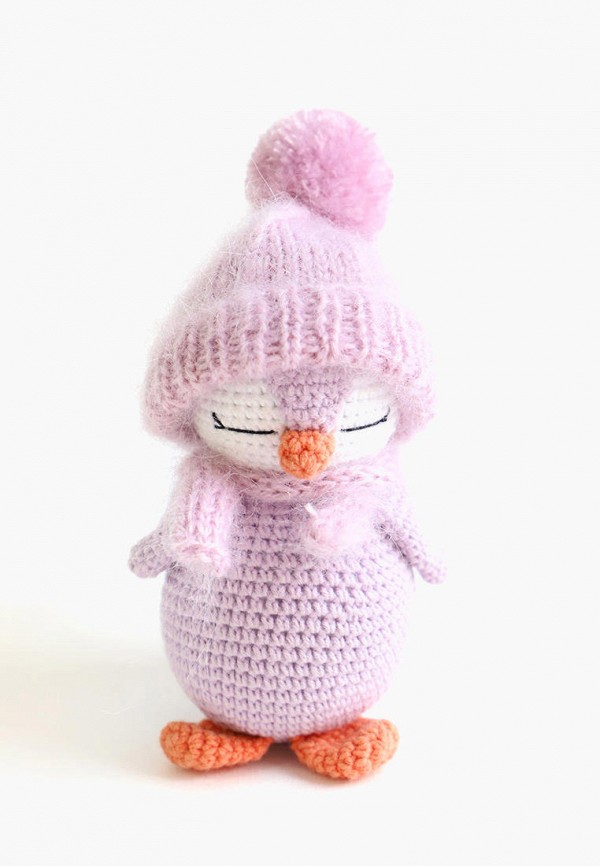

Игрушка мягкая Apoli, Фиолетовый, Пингвин
