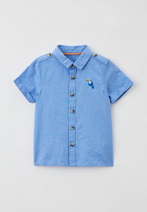 Рубашка для девочки Mothercare цвет голубой 