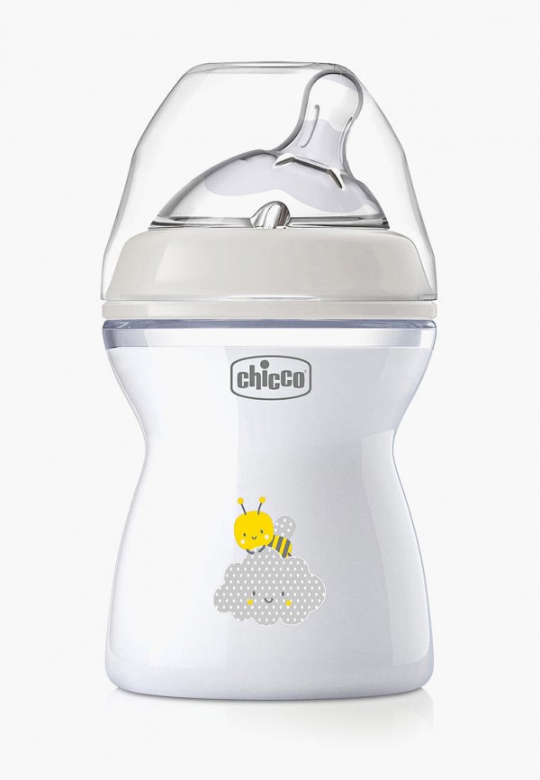 

Бутылочка для кормления Chicco, Бежевый, Natural Feeling 2м+, 250 мл