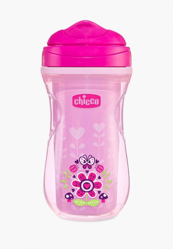 

Бутылка Chicco, Розовый, Active Cup, 266 мл