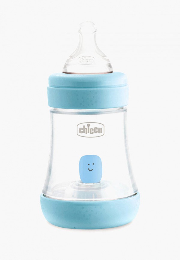 

Бутылочка для кормления Chicco, Голубой, Perfect 5 0м+, 150 мл