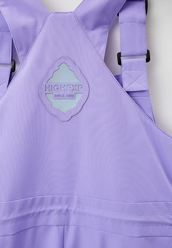 Брюки для девочки горнолыжные High Experience цвет фиолетовый  Фото 5