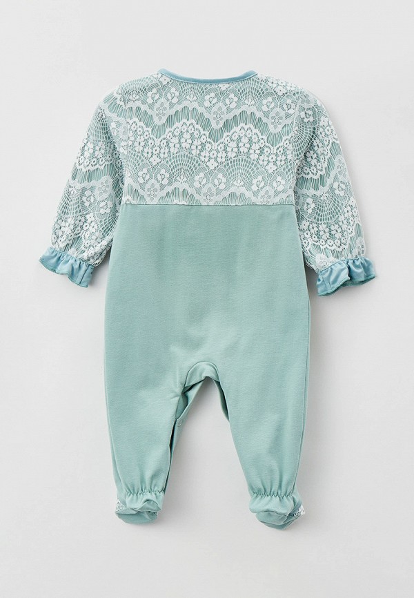 Комбинезон бельевой Trendyco Kids бирюзовый, размер 74, фото 2