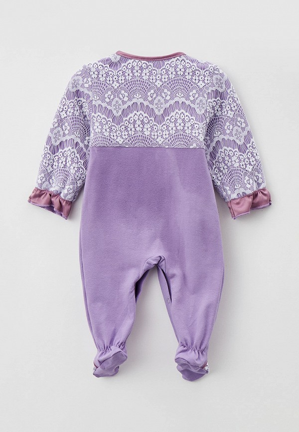 Комбинезон бельевой Trendyco Kids фиолетовый, размер 74, фото 2