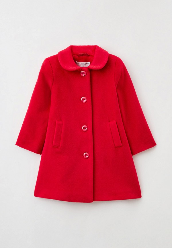Пальто для девочки Ete Children цвет красный 