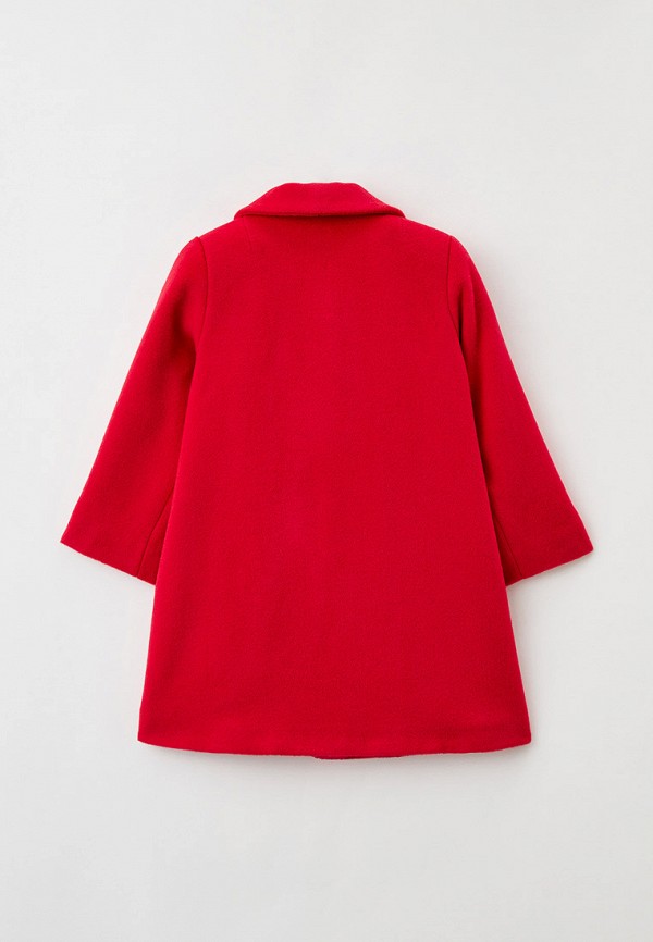 Пальто для девочки Ete Children цвет красный  Фото 2