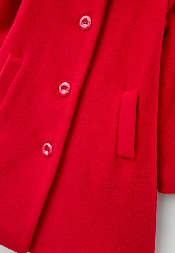 Пальто для девочки Ete Children цвет красный  Фото 3