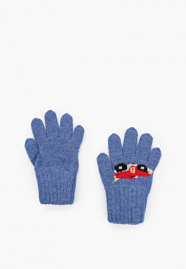 Детские перчатки R&I цвет голубой 