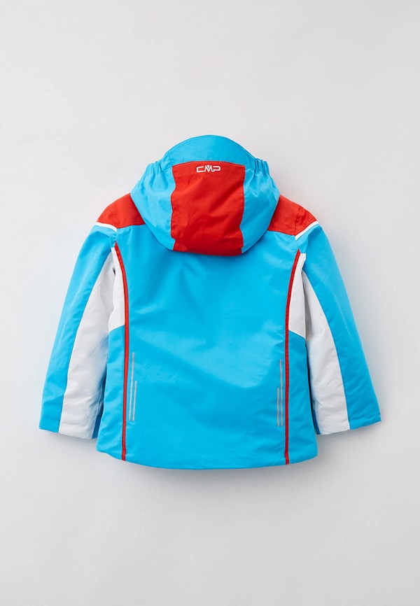 Куртка для мальчика горнолыжная CMP цвет голубой  Фото 2