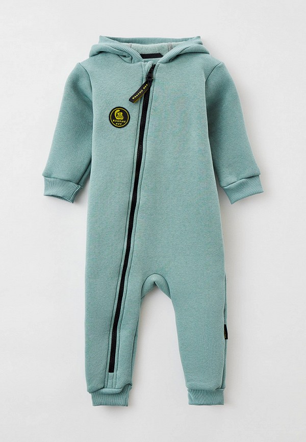 фото Комбинезон желтый кот