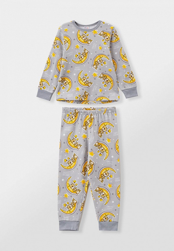 Пижама для мальчика Youlala цвет серый 
