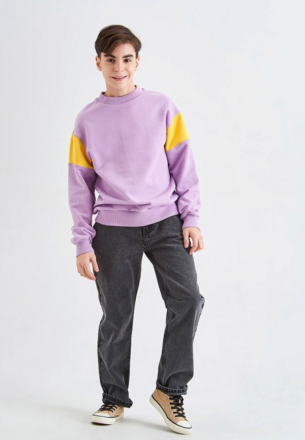 Свитшот Smena фиолетовый, размер 146, фото 6