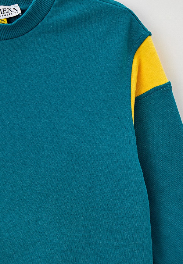 Свитшот Smena бирюзовый, размер 122, фото 3