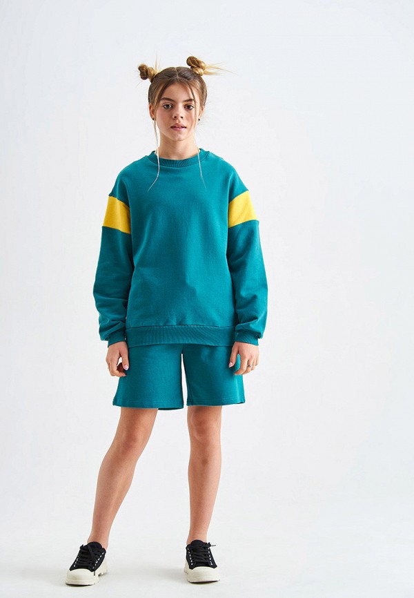 Свитшот Smena бирюзовый, размер 122, фото 4