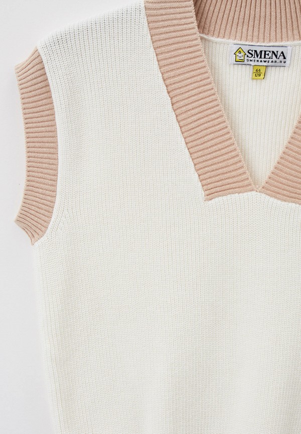Жилет Smena белый, размер 134, фото 3