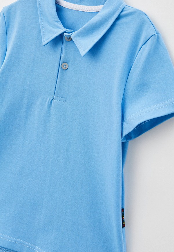 Поло Katasonov голубой, размер 164, фото 3