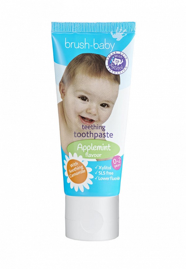 Зубная паста Brush-Baby Applemint 0-2 года, 50 мл