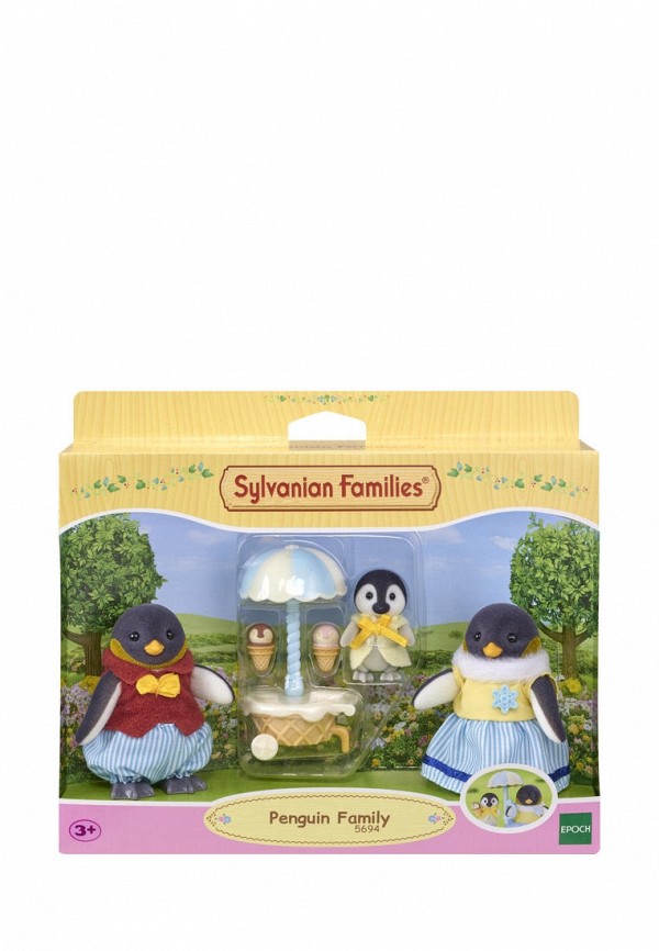 Набор игровой Sylvanian Families Семья пингвинов игровой набор sylvanian families обеденный стол 5144