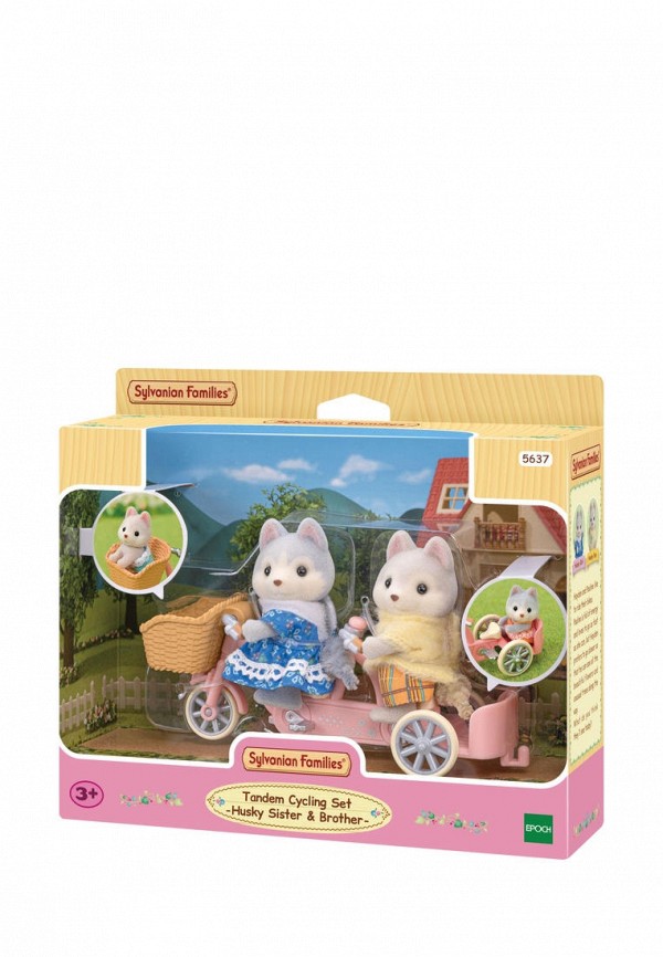 Набор игровой Sylvanian Families Брат и сестра Хаски