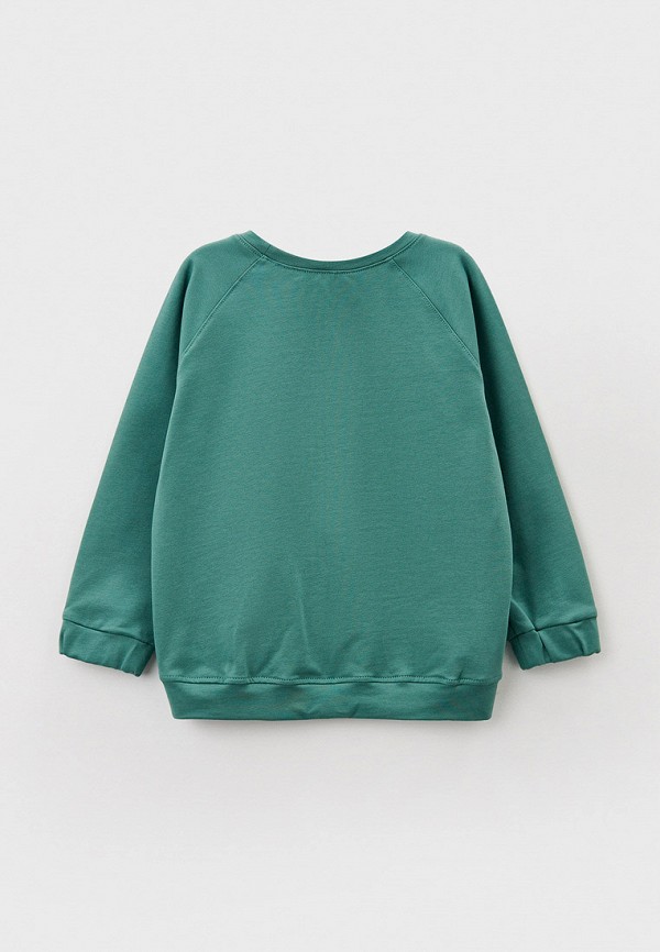 Свитшот Ko-ko-ko бирюзовый, размер 116, фото 2