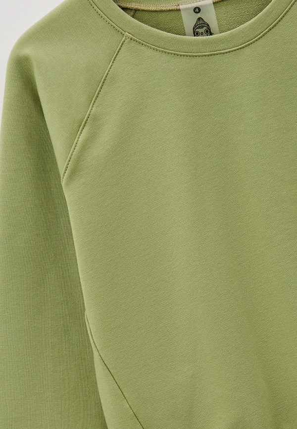 Свитшот Ko-ko-ko зеленый, размер 128, фото 3