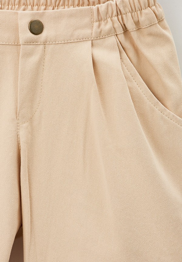 Брюки Ko-ko-ko бежевый, размер 116, фото 3