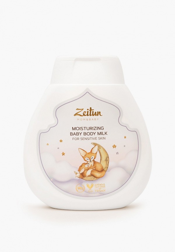 Молочко для тела Zeitun детское увлажняющее для чувствительной кожи, 250 мл детское молочко для чувствительной кожи тела zeitun moisturizing baby body milk for sensitive skin 250 мл
