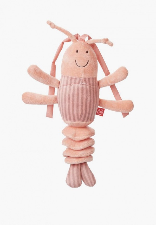 

Игрушка мягкая Happy Baby, Розовый, Креветка