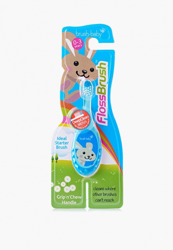 Зубная щетка Brush-Baby FlossBrush, 0-3 года