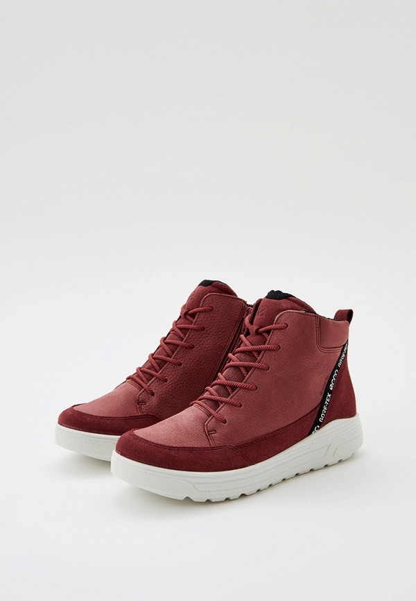 Ботинки Ecco бордовый, размер 40, фото 3