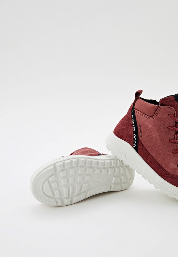 Ботинки Ecco бордовый, размер 28, фото 5