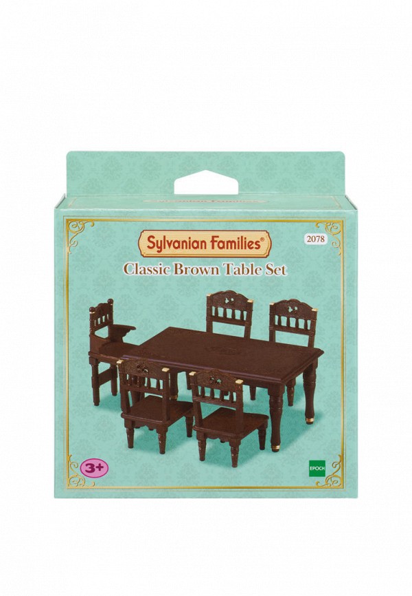Набор игровой Sylvanian Families Классический коричневый стол
