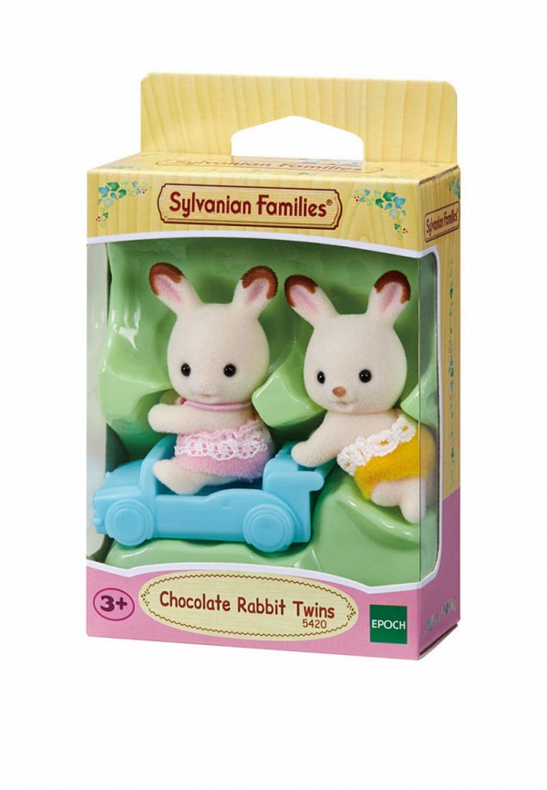 Набор игровой Sylvanian Families Шоколадные крольчата-двойняшки