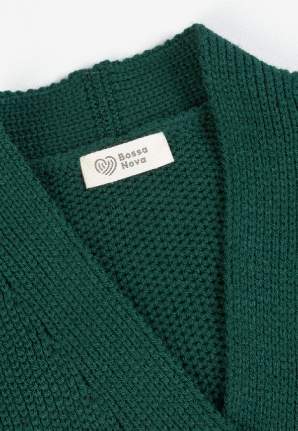 Кардиган Bossa Nova зеленый, размер 122, фото 3