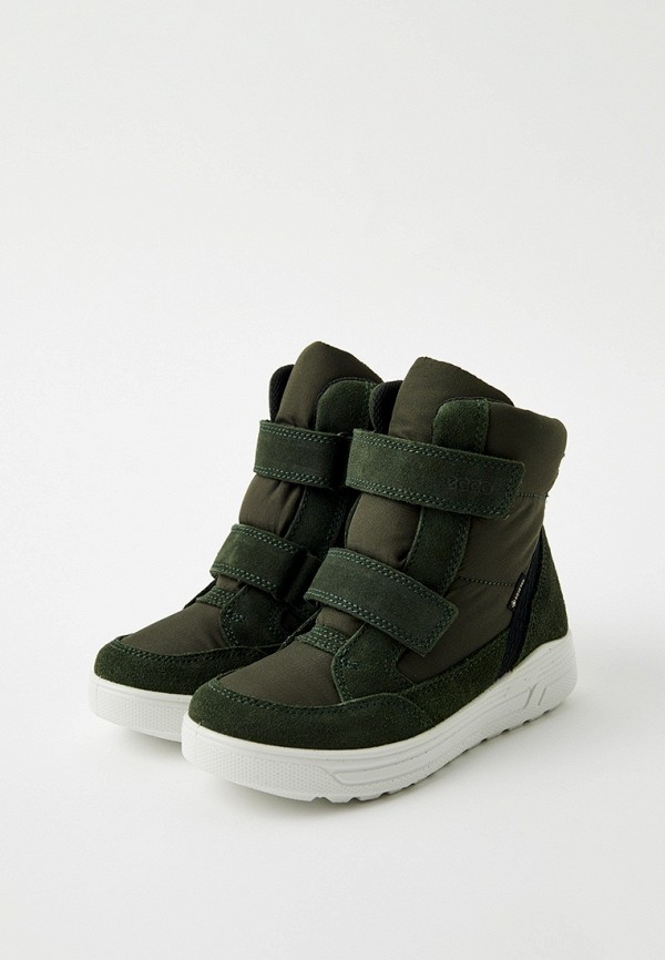 Ботинки Ecco зеленый, размер 34, фото 3