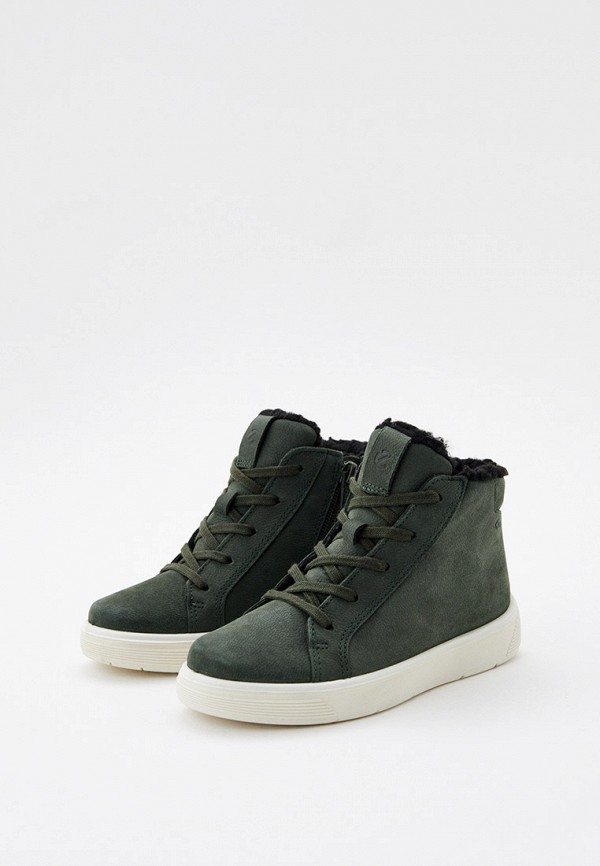 Ботинки Ecco зеленый, размер 35, фото 3