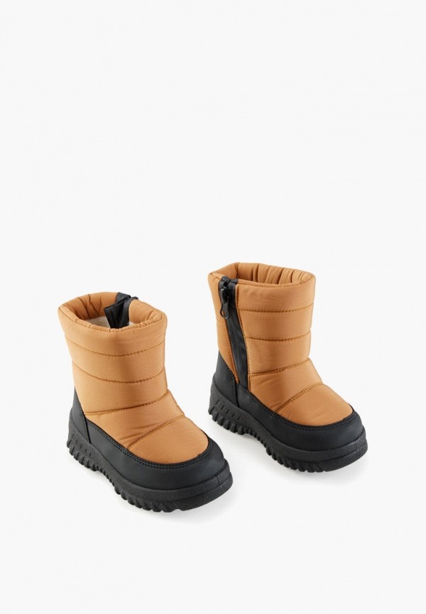 Дутики Happy Baby коричневый, размер 22, фото 2