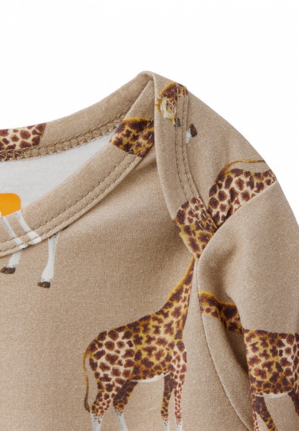 Боди Happy Baby бежевый, размер 74, фото 4