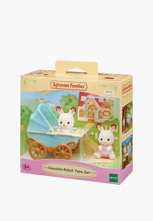 Набор игровой Sylvanian Families Двойняшки в коляске