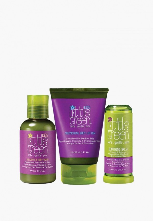 Набор для ухода за телом лицом и волосами Little Green 3462₽