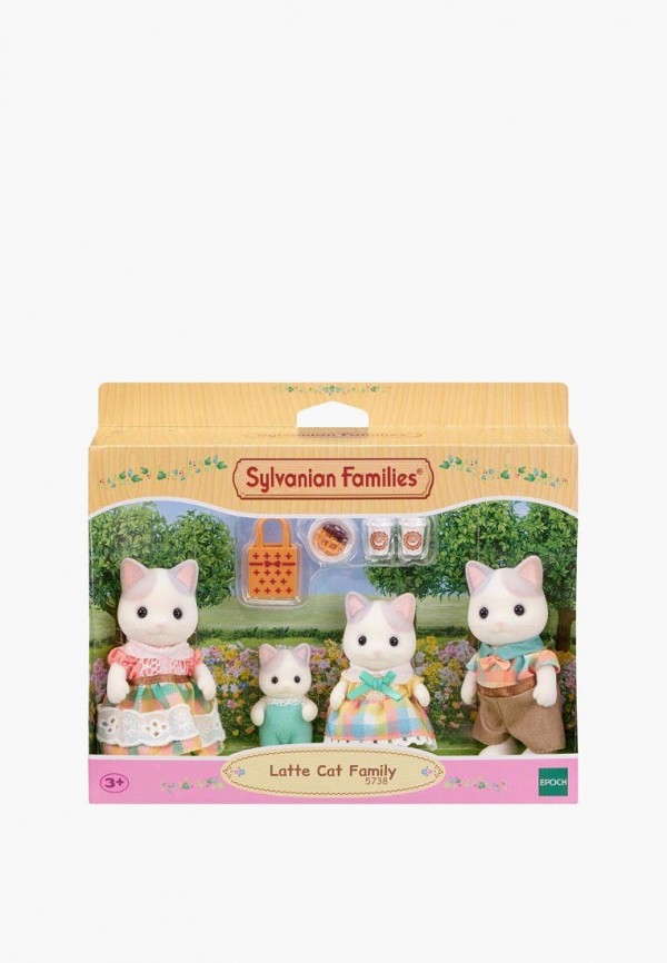 Набор игровой Sylvanian Families «Семья Латте котов” Sylvanian Families