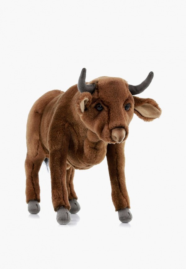 

Игрушка мягкая Hansa, Коричневый, Бык, коричневый, 30 см