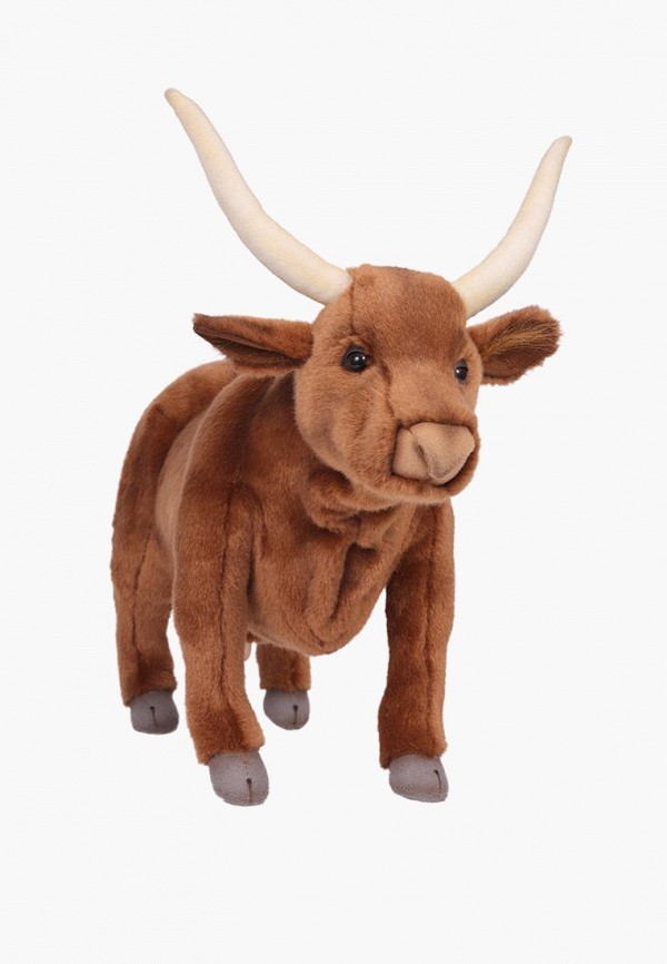 

Игрушка мягкая Hansa, Коричневый, Бык, коричневый, 37 см
