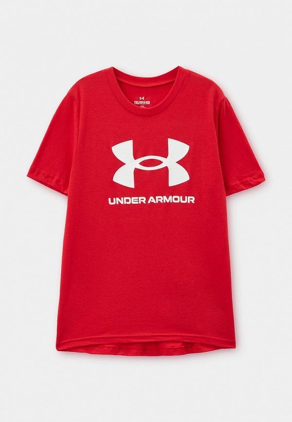 Футболка Under Armour UA SPORTSTYLE LOGO SS футболка under armour ua sportstyle logo ss дети 1363282 001 ylg