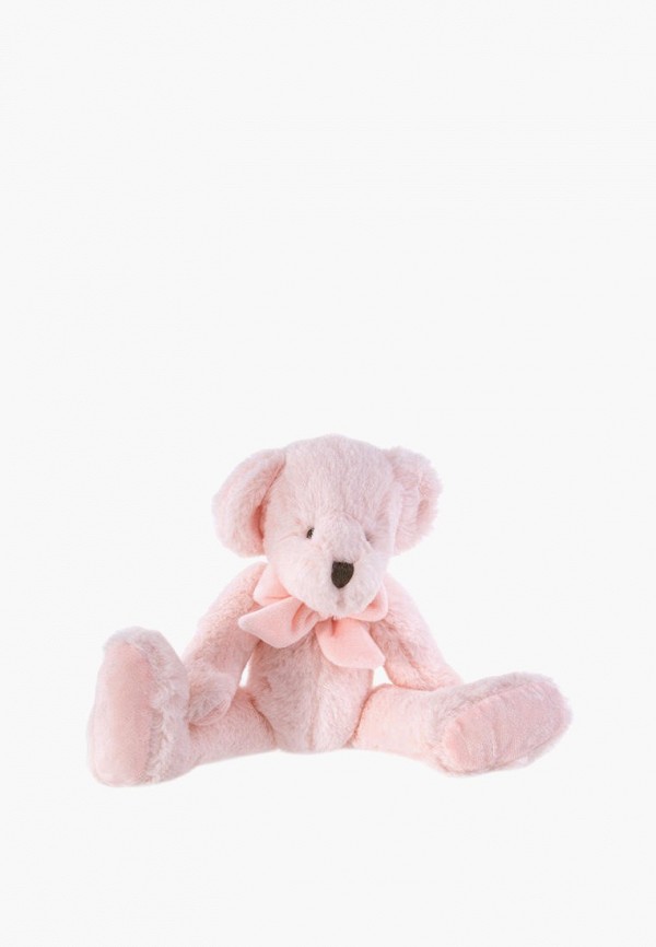 Игрушка мягкая Gulliver Мишка розовый с бантом 28 см мягкая игрушка мишка с бантом 25см