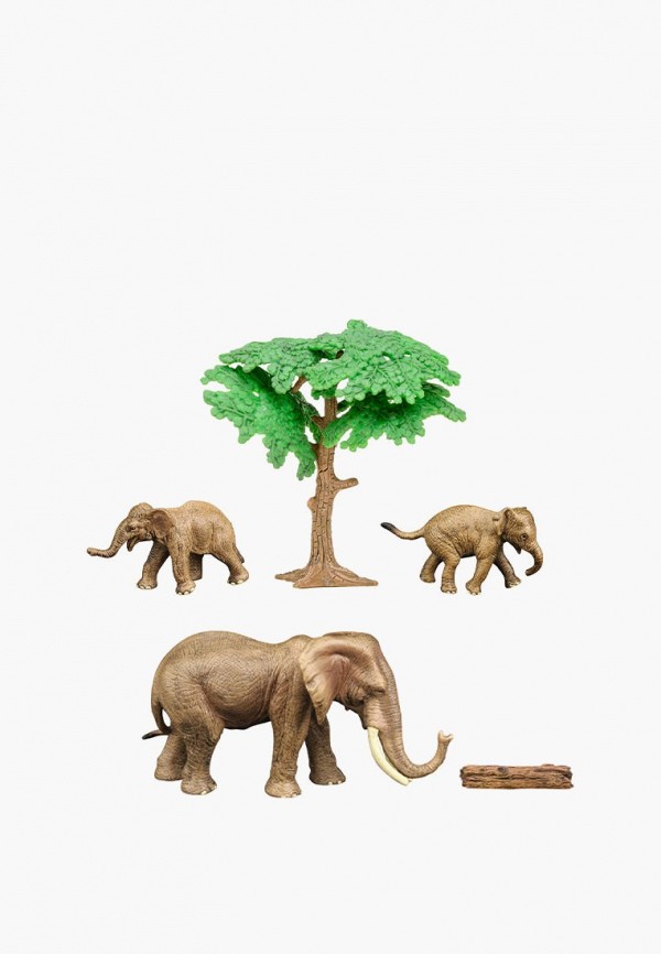 Набор фигурок Masai Mara Семья слонов, 5 предметов набор фигурок семья слонов 5 предметов